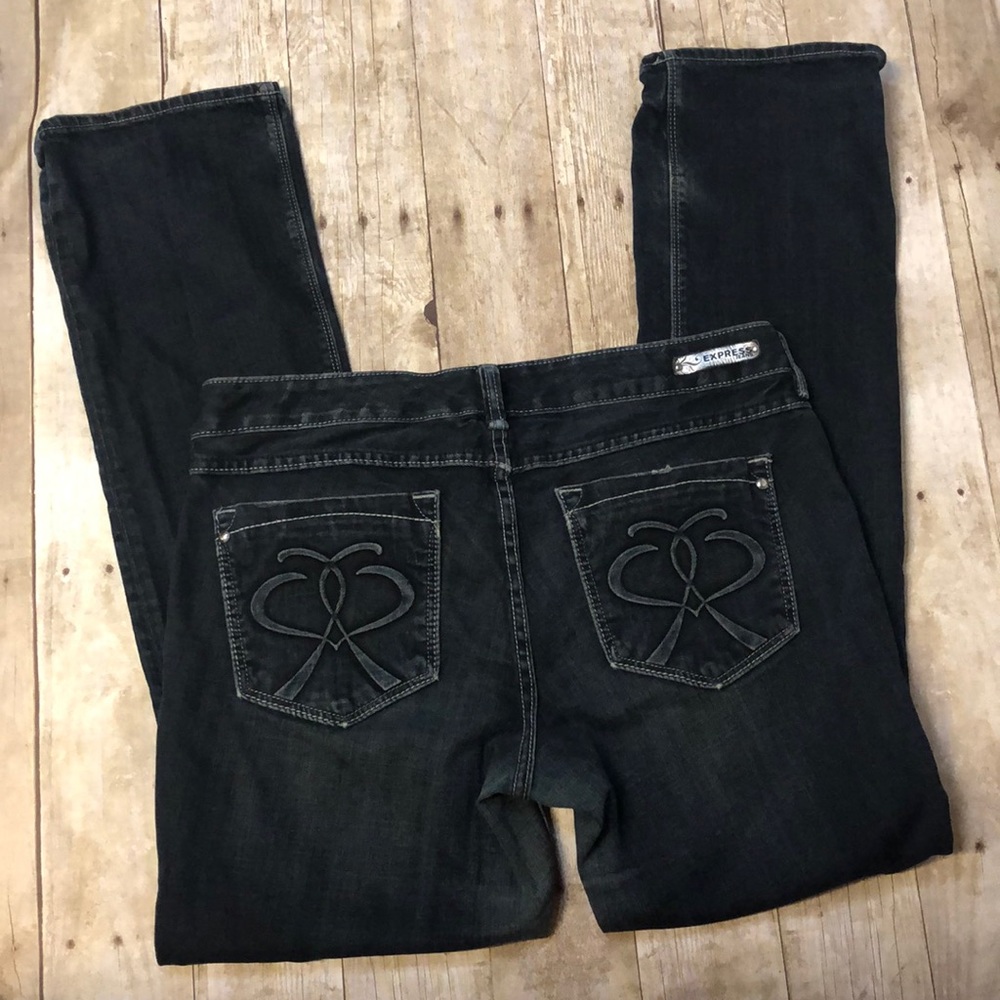 Express Barely Boot Cut Jeans Size 12R